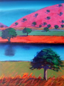 Roze Heuvel 2 door Paul Powis