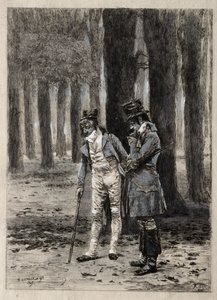 Studie van Twee Figuren