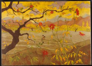Appelboom met Rode Vruchten