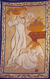 Vrouwen in het wit door Paul Elie Ranson