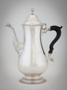 Koffiepot, 1760-70 door Paul Revere