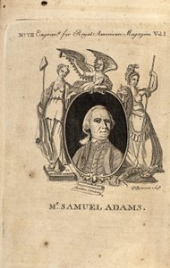 Samuel Adams, 1774 door Paul Revere
