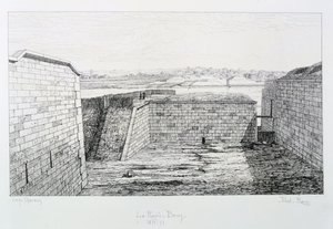 La Rapee-Bercy, Beleg van Parijs, 1870-1871 door Paul Roux