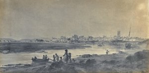 Cardiff vanuit het zuiden