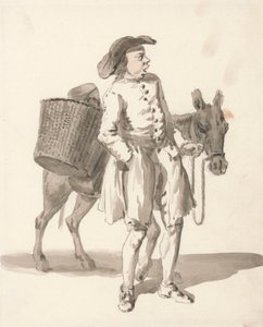 Londense kreten: Jongen met een ezel