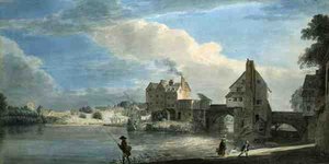 De Oude Brug bij Shrewsbury
