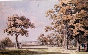 Windsor Kasteel: vanuit het Grote Park door Paul Sandby