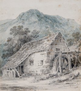 Nabij Dinas Mawddwy door Paul Sandby Munn