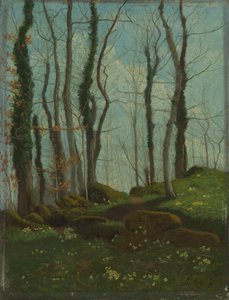 Lente in Bretagne, 1874 door Paul Sébillot