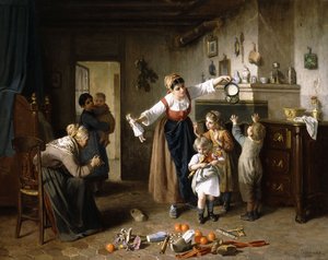 Kerstmorgen door Paul Seignac