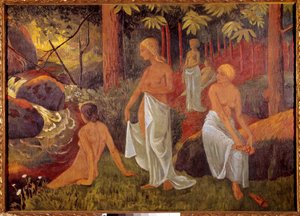 Badhuisgangers door Paul Sérusier