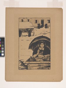 La Marchande Ambulante door Paul Sérusier