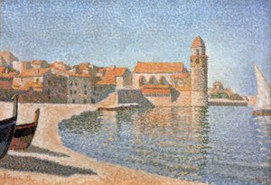 Uitzicht op Collioure