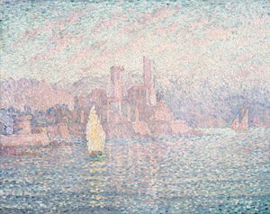 Antibes, Ochtend, 1903 door Paul Signac