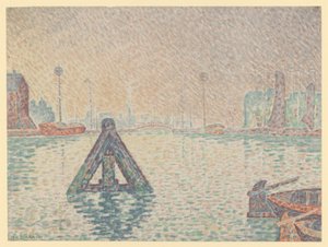 In Holland - De baken door Paul Signac