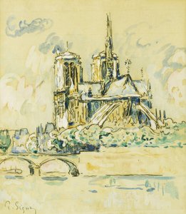 Notre Dame door Paul Signac