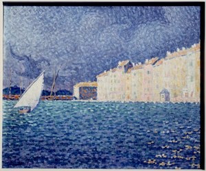 Saint Tropez door Paul Signac