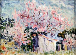 Lente in de Provence, 1903 door Paul Signac