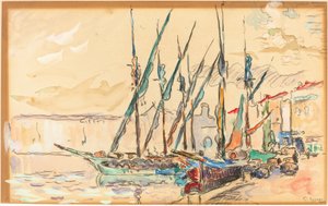 Saint-Tropez door Paul Signac