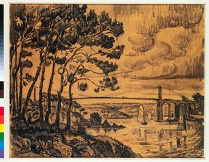 De Lezardrieux Brug, 1922