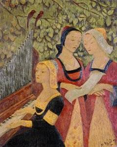 Bretonse Vrouwen door Paul Sérusier