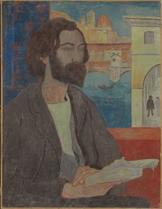 Portret van Emile Bernard in Florence