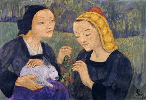 De feeën, 1926 door Paul Sérusier
