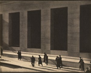 New York [Wall Street] door Paul Strand