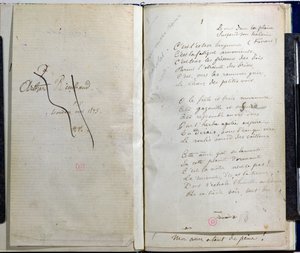 Handgeschreven pagina