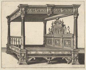 Hemelbed uit Verscheyden Schrynwerck
