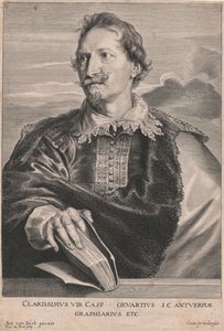 Casperius Gevartius door Paulus Pontius