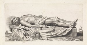 Lichaam van de dode Christus door Paulus Pontius