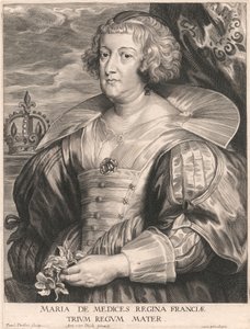 Maria de Medices Regina Franciæ, Moeder van Drie Koningen door Paulus Pontius
