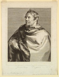 Portret van Gerard Seghers, uit de Icones Principum Virorum
