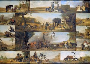 Straf van een jager, 1647