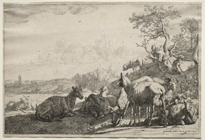 De Herder, 1644 door Paulus Potter