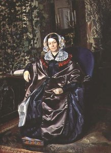 Portret van Maria Pavlovna Druzhinina, eind jaren 1840