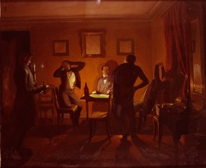 De gokkers door Pavel Andreevich Fedotov