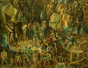 Compositie. Schepen, 1913-1915