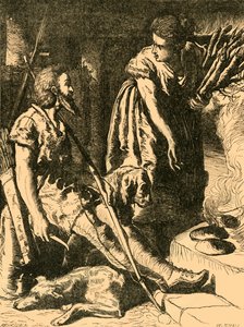 Alfred in de Hut van de Veehoeder door Pearson
