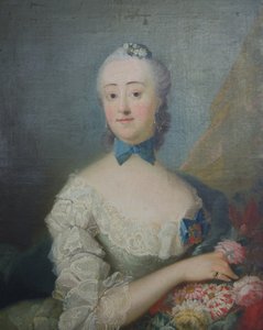 Portret van Birgitte "Birte" Rosenkrantz.