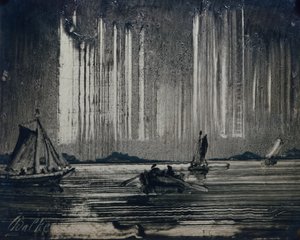 Noorderlicht door Peder Balke