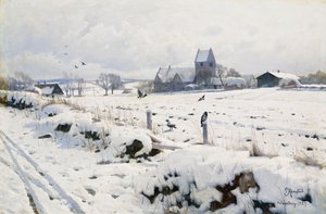Een Winterlandschap, Holmstrup