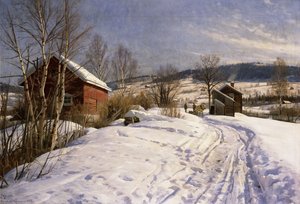 Een Winterlandschap, Lillehammer