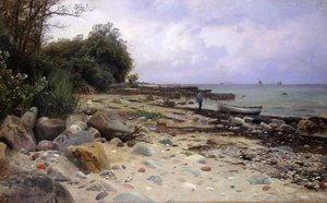 Uitkijkend naar Zee door Peder Monsted