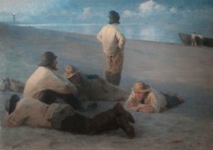Zomeravond op het strand van Skagen, 1884