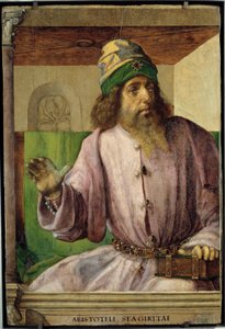 Portret van Aristoteles, Griekse filosoof