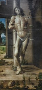 Sint Sebastiaan door Pedro Berruguete