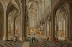  door Peeter the elder & Vrancx Sebastian (1573-1647) Neeffs