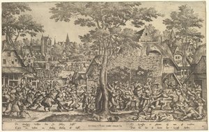Boerenkermis, 1559 door Peeter van der Borcht